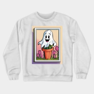 Ghost Flower Crewneck Sweatshirt